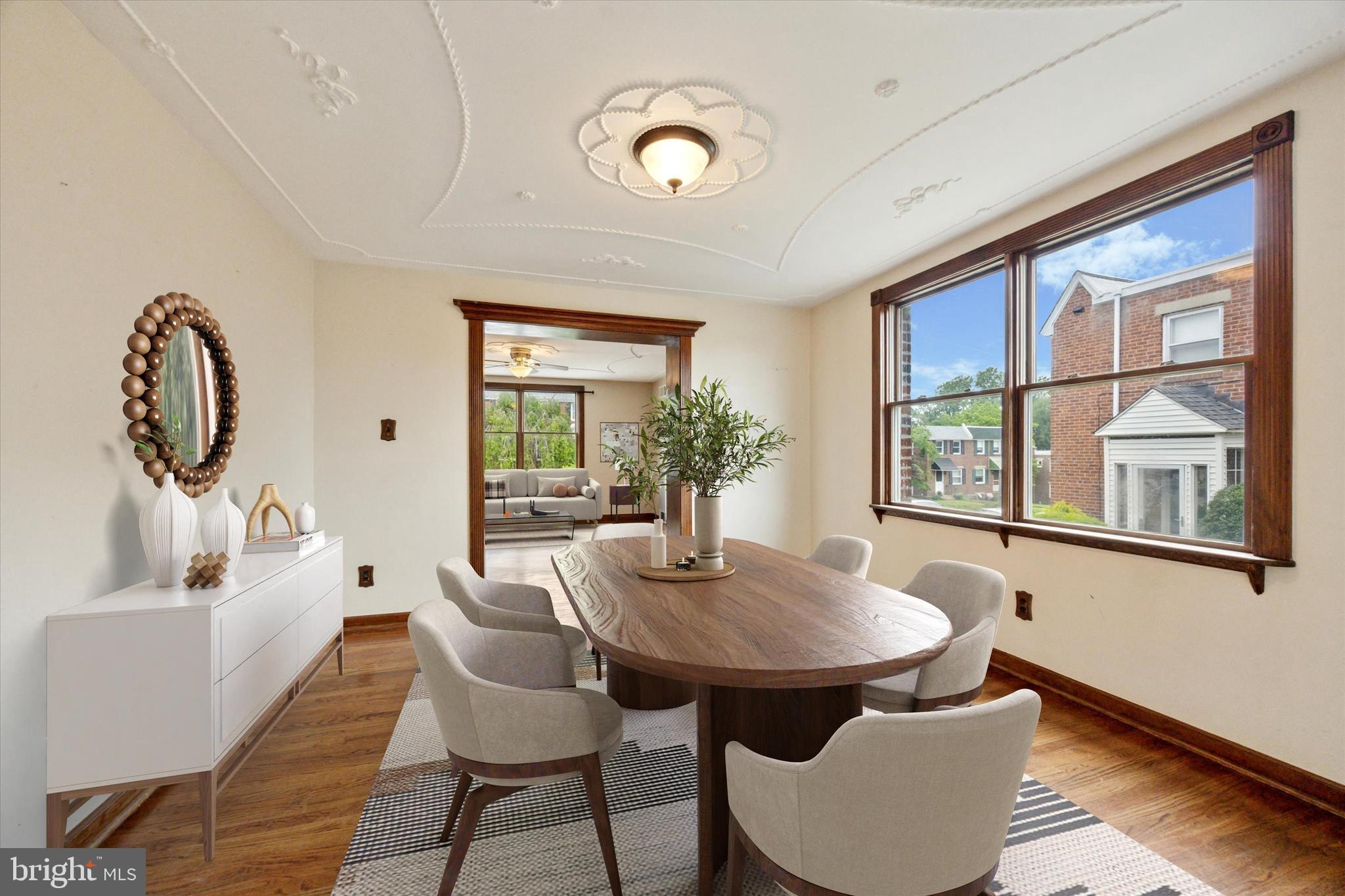 547 Overlook Road Philadelphia, PA 19128 - Photo 8 of 24 a dining room with furniture and window