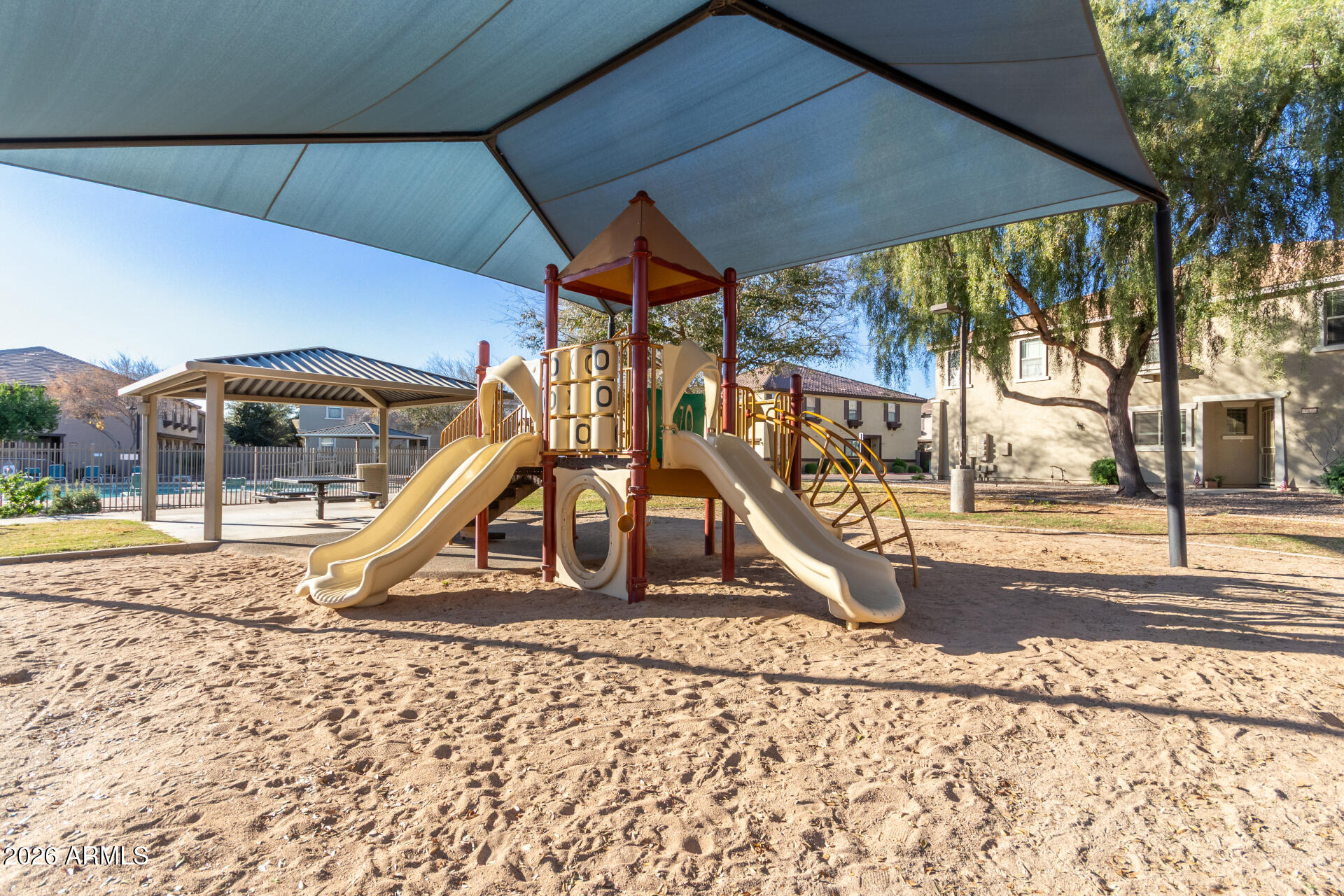 1265 South Aaron, Unit 346 Mesa, AZ 85209 - Photo 28 of 34 a view of a park with a slide