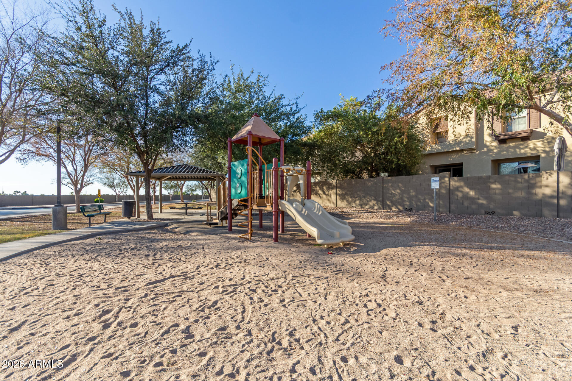 1265 South Aaron, Unit 346 Mesa, AZ 85209 - Photo 34 of 34 a view of a park that has a tree on the side of it