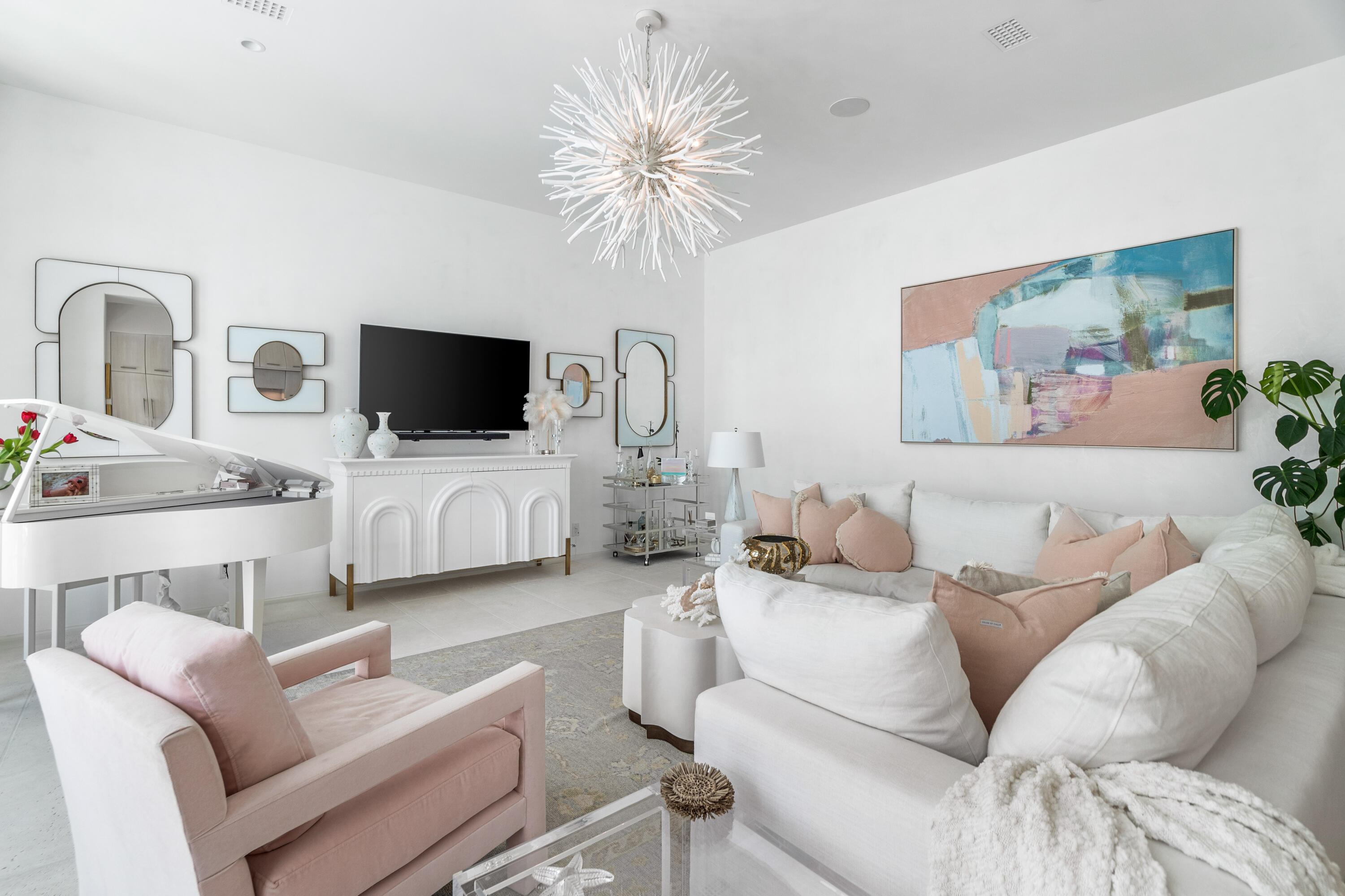 25 Stella Way Inlet Beach, Unit M9 Inlet Beach, FL 32461 - Photo 8 of 75 Living room 11 ft ceilings