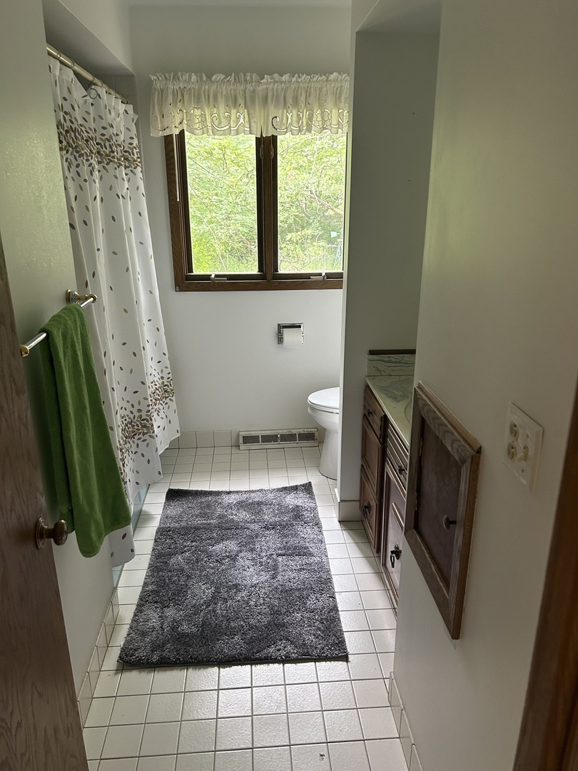 1125 Morningside Drive Elgin, IL 60123 - Photo 18 of 42 a bath room with a toilet and a shower