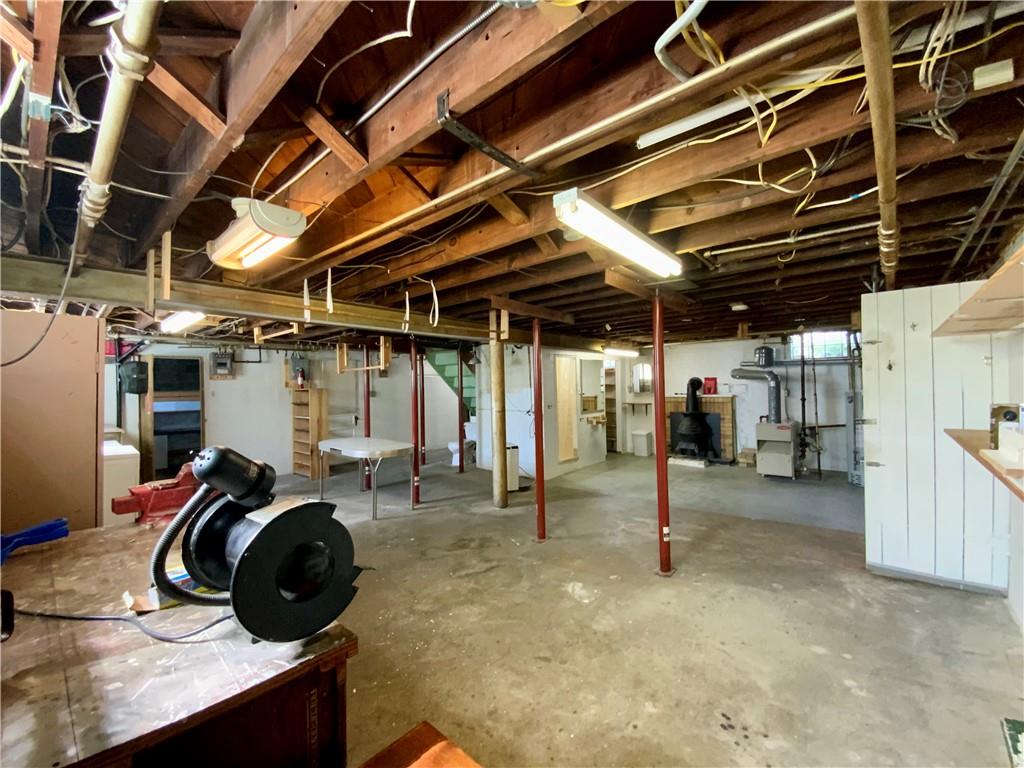 629 Ridge Road Ambridge, PA 15003 - Photo 24 of 38 Large unfinished basement