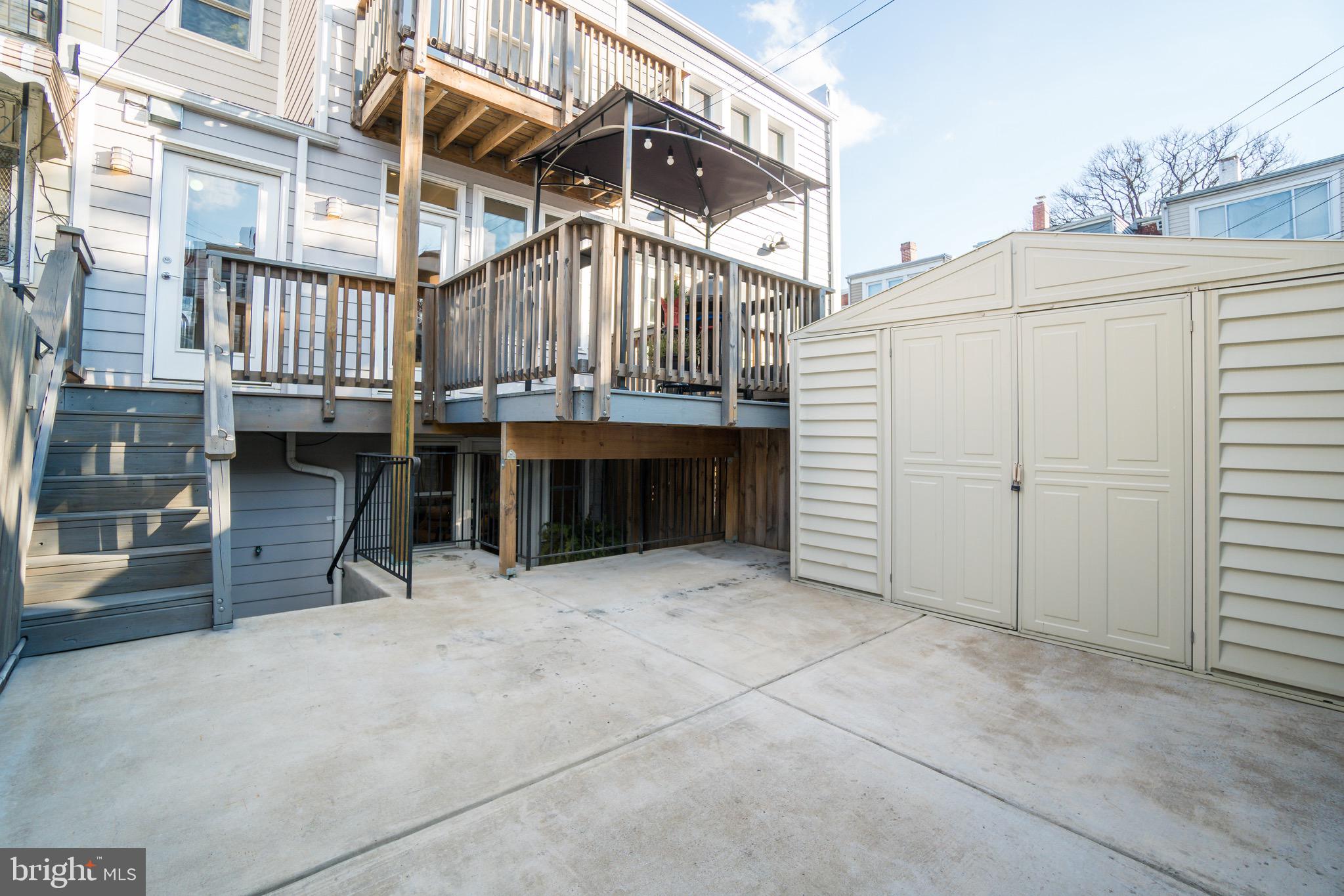 314 17th Place Northeast Washington, DC 20002 - Photo 29 of 30 Parking in rear