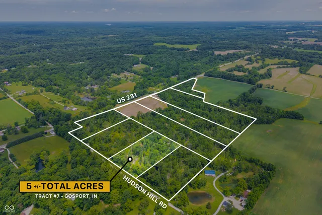 $87,500 | Tract 7 Hudson Hill Road, Gosport, IN 47460