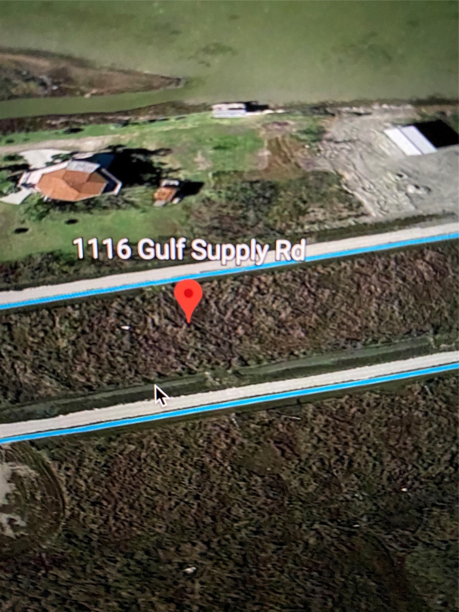 1116 Gulf Supply Road Port Bolivar, TX 77650 - Photo 6 of 9 a view of a black gate