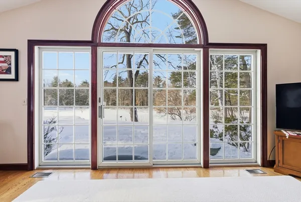 a view of a entryway door