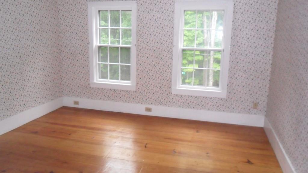 125 Stevens Corner Road West Newfield, ME 04095 - Photo 21 of 34 bedroom with wide pine floors