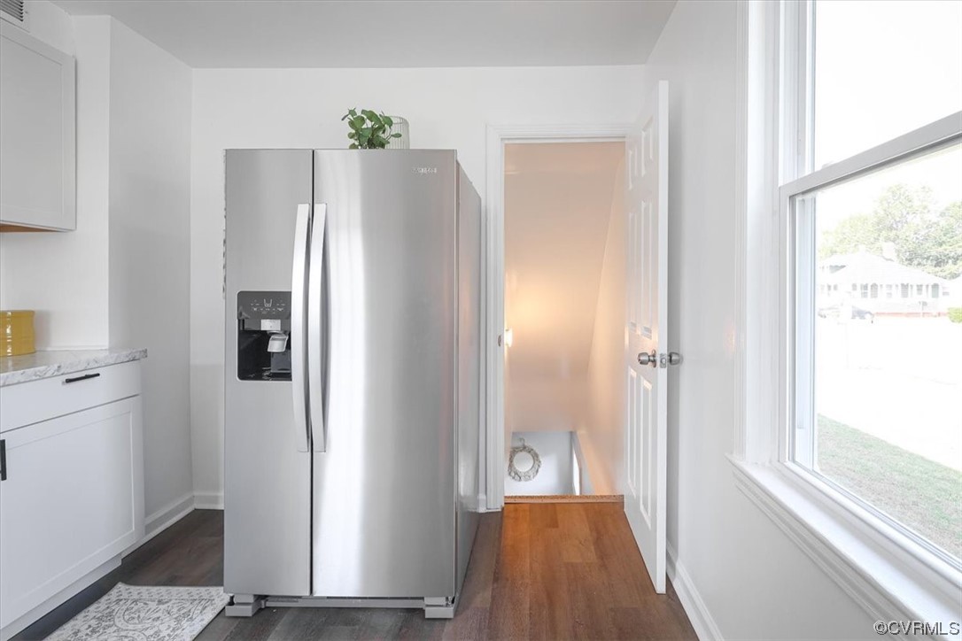 1006 Haskell Street Hopewell, VA 23860 - Photo 20 of 48 a view of kitchen with furniture and refrigerator