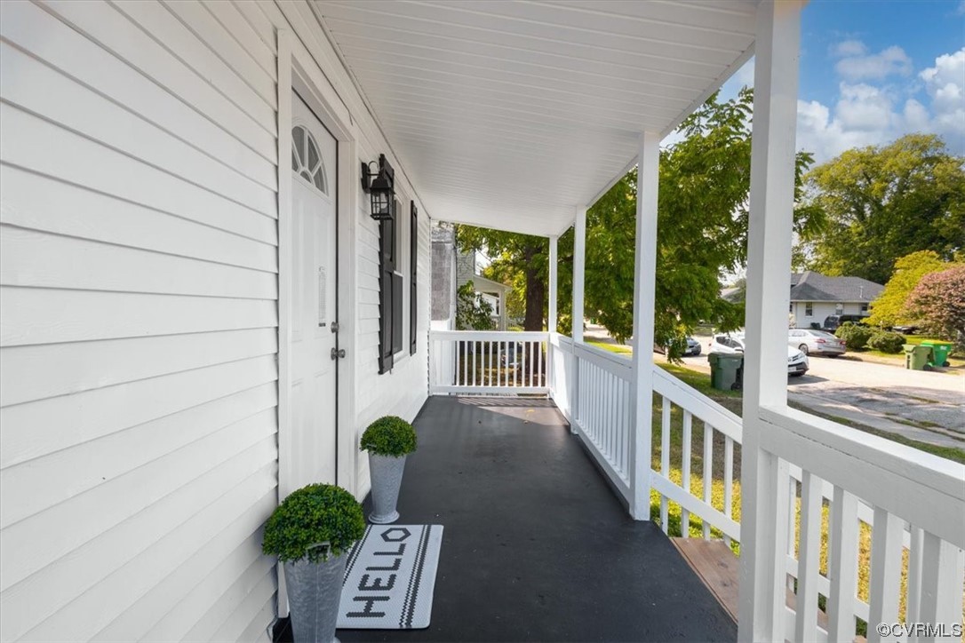 1006 Haskell Street Hopewell, VA 23860 - Photo 7 of 48 a view of a porch