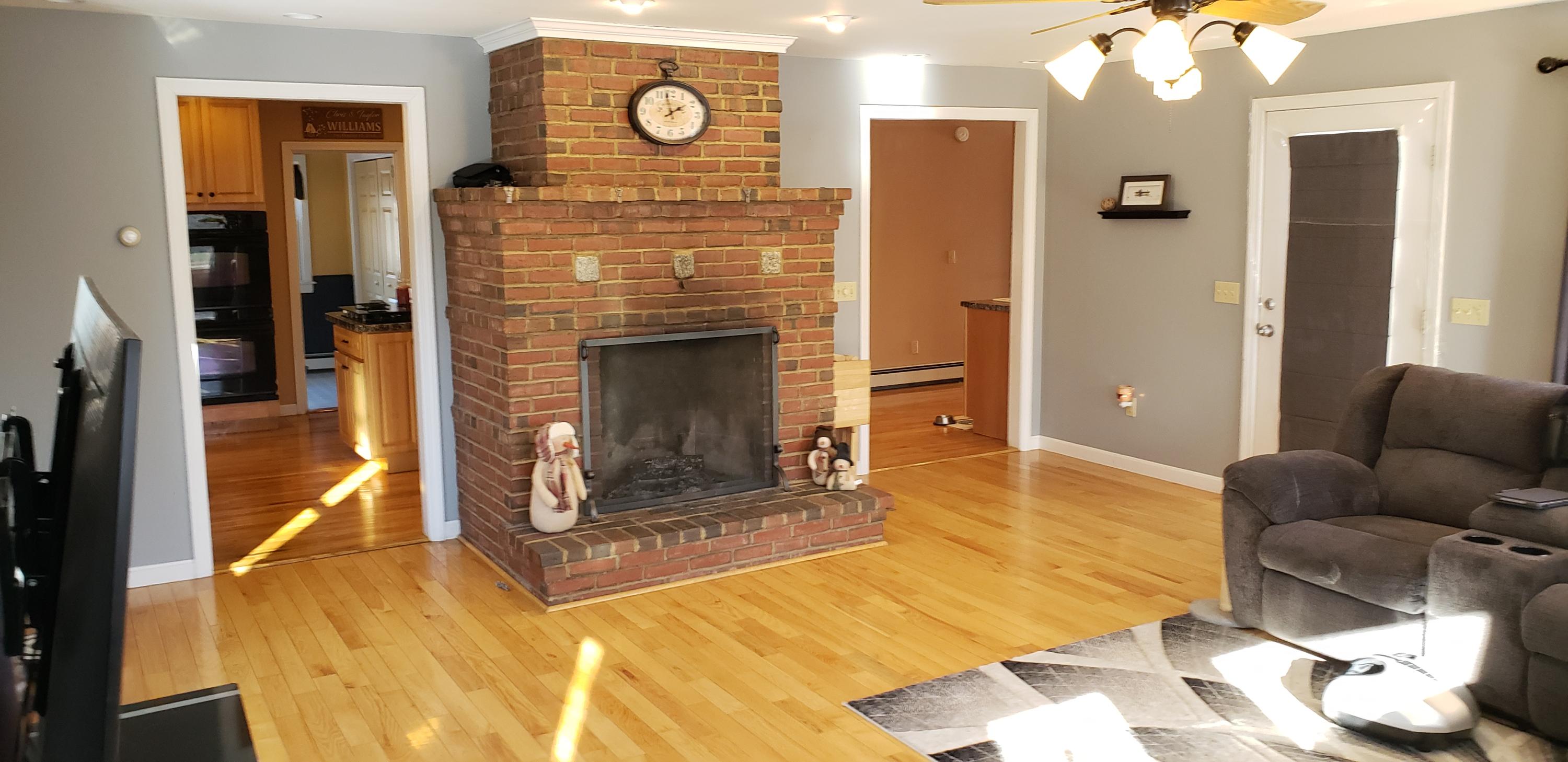 149 Old Town Road Hudson, ME 04449 - Photo 9 of 35 Great rm to FP-kitchen-hallway-Horiz