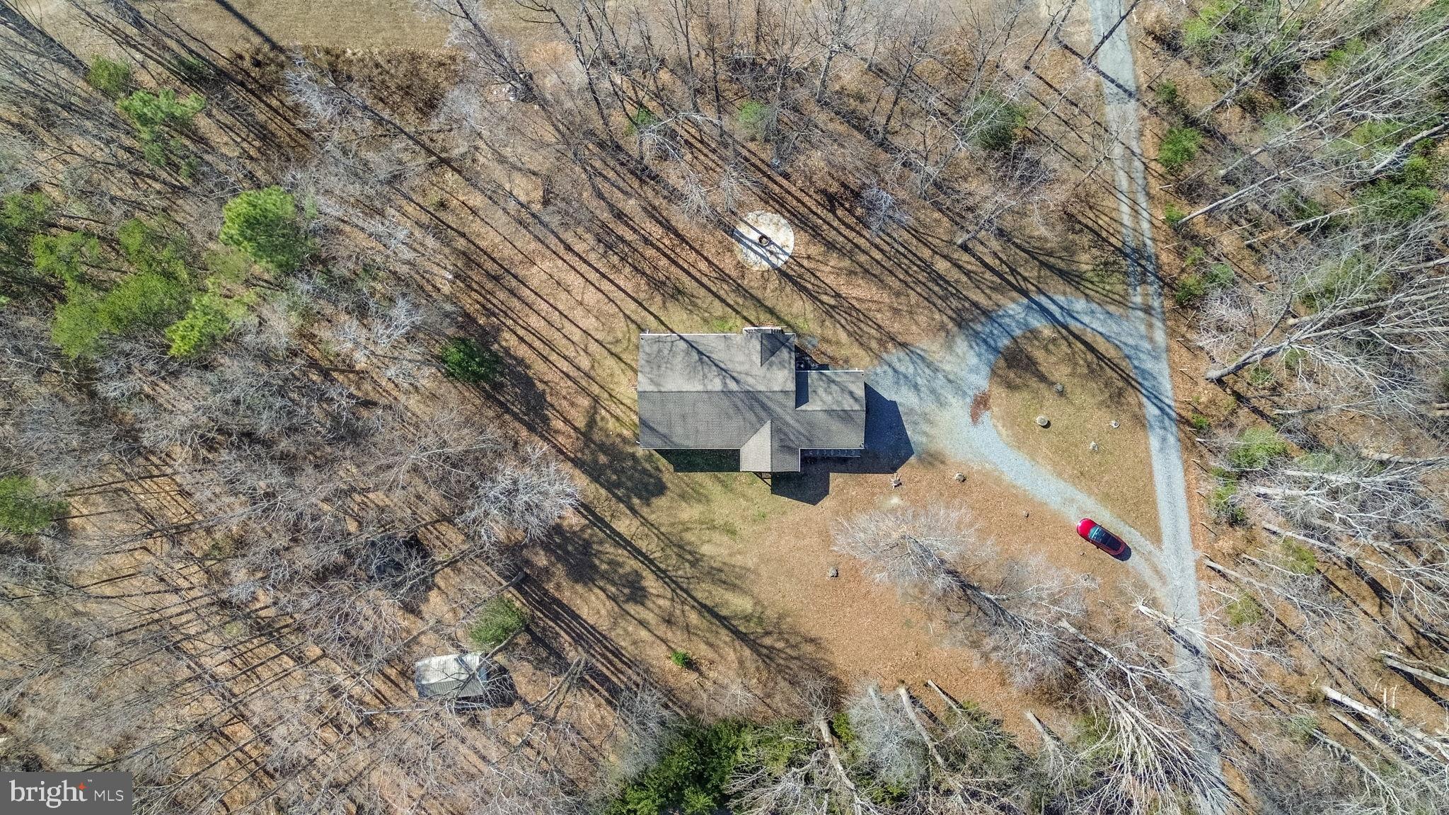 16352 Bullocks Road Ruther Glen, VA 22546 - Photo 28 of 29 a view of small yard with large trees