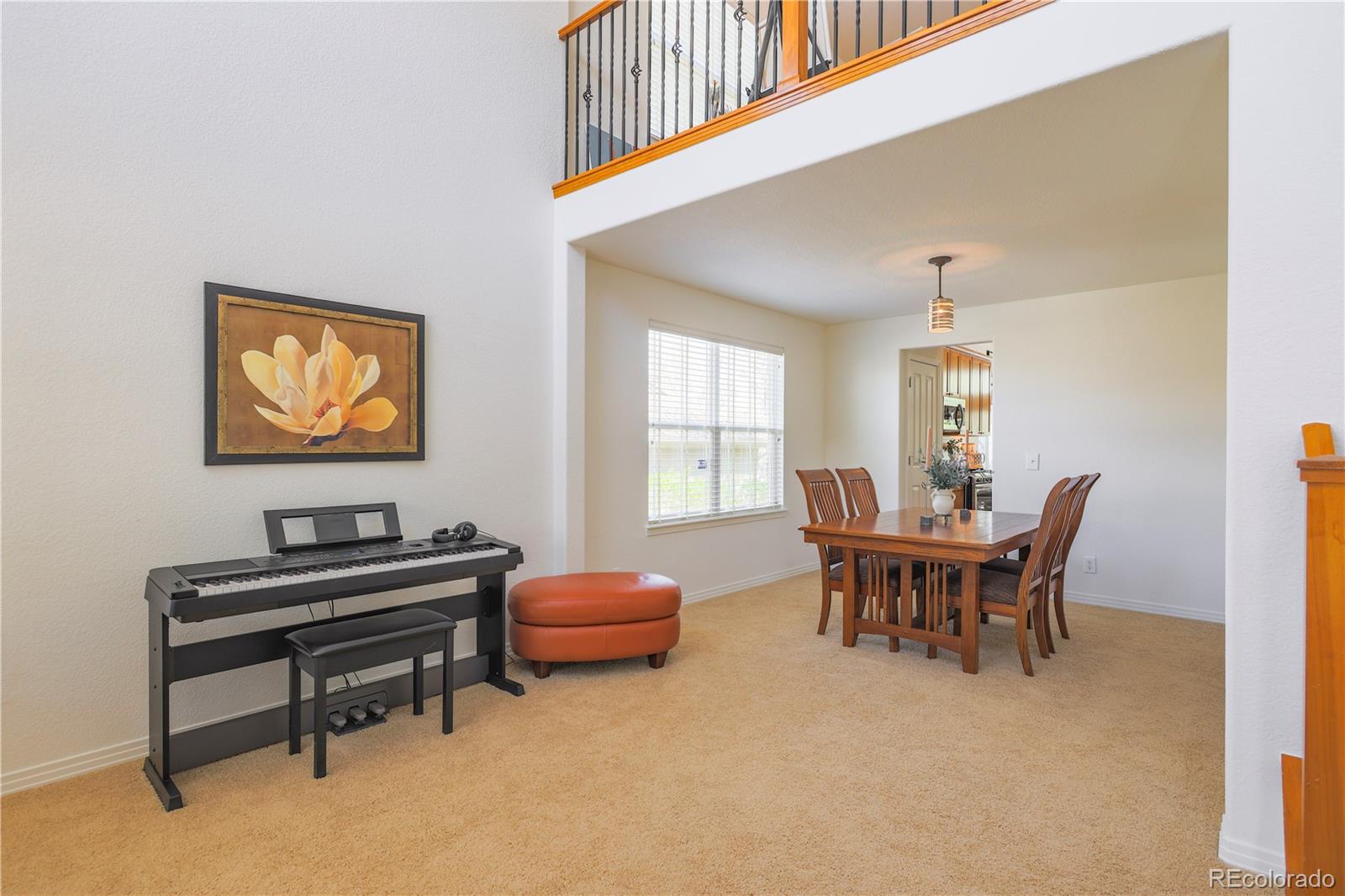 3754 Broadview Place Castle Rock, CO 80109 - Photo 18 of 43 a dining room with furniture and window