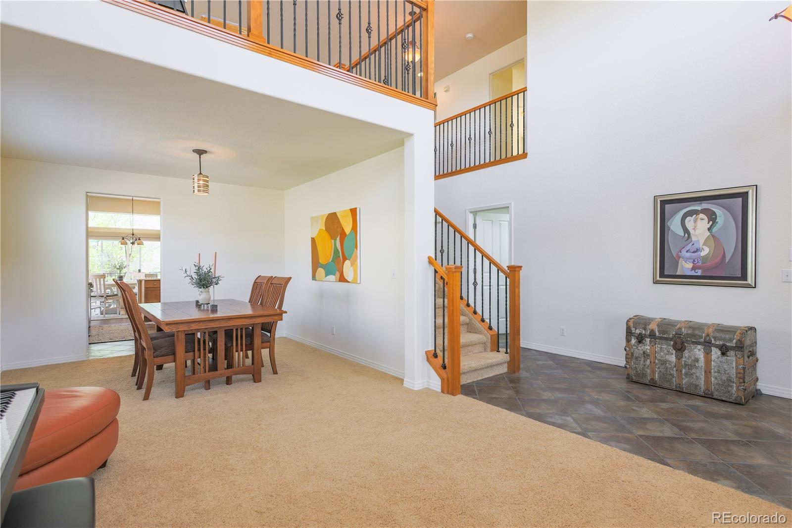 3754 Broadview Place Castle Rock, CO 80109 - Photo 19 of 43 a dining room with furniture and window