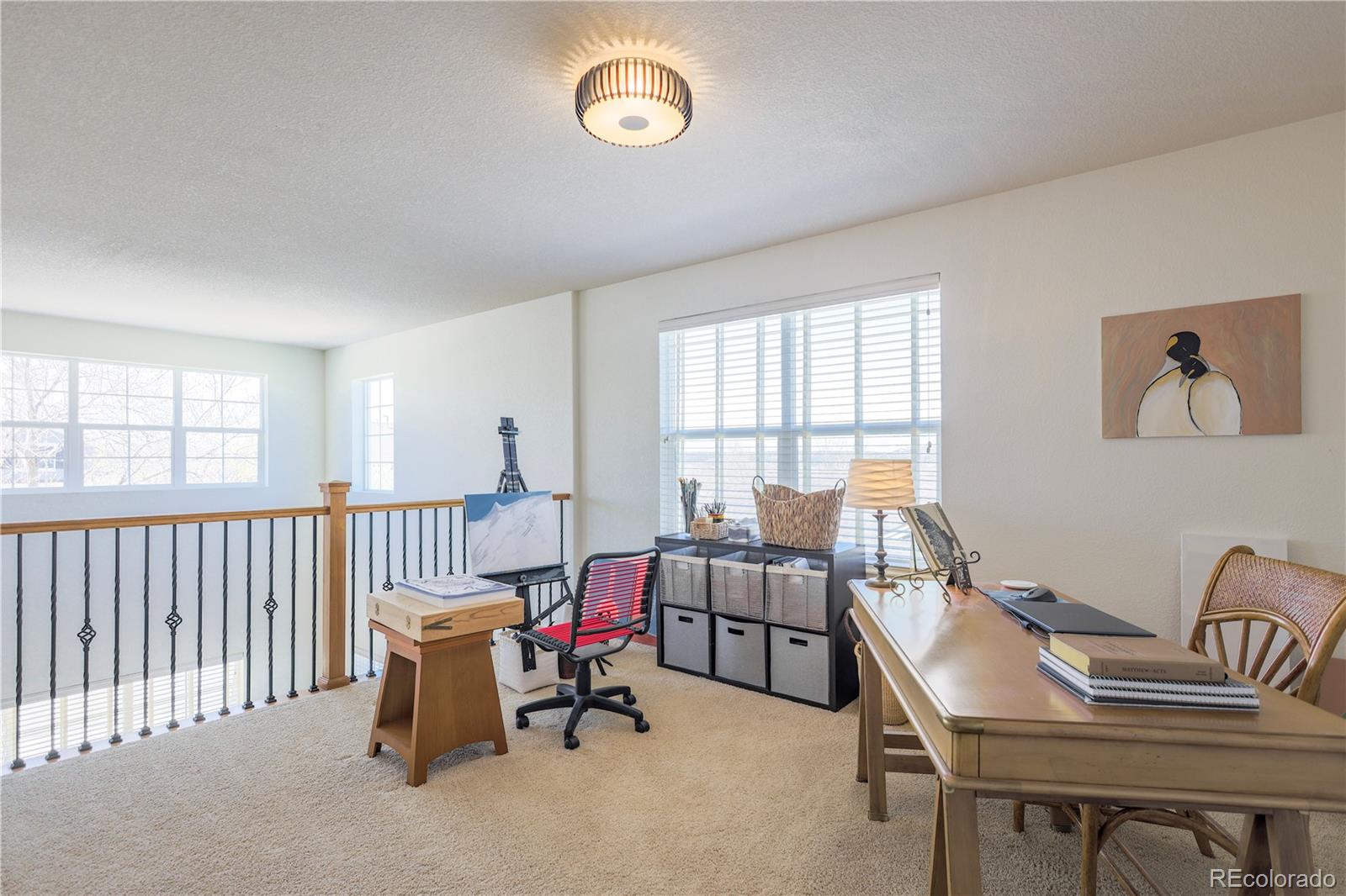 3754 Broadview Place Castle Rock, CO 80109 - Photo 27 of 43 a view of a workspace with furniture and a window