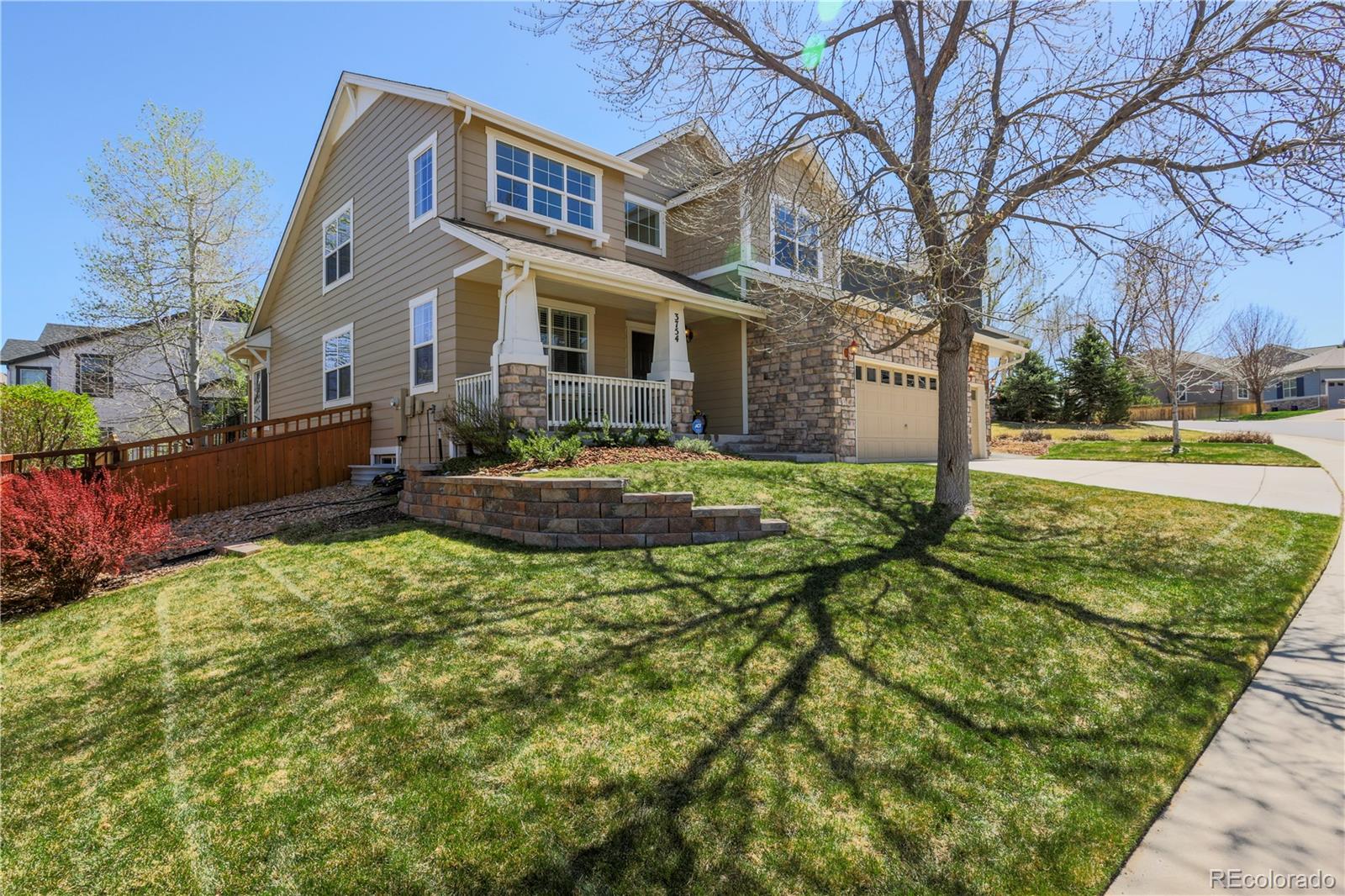3754 Broadview Place Castle Rock, CO 80109 - Photo 3 of 43 a front view of a house with a yard