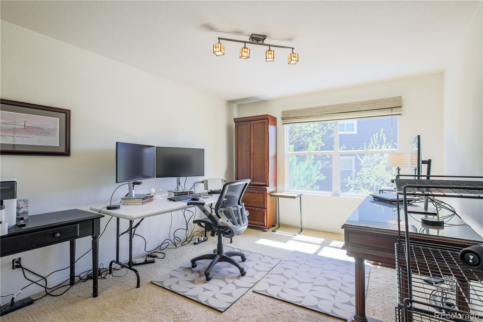 3754 Broadview Place Castle Rock, CO 80109 - Photo 33 of 43 a work room with furniture a rug and a window