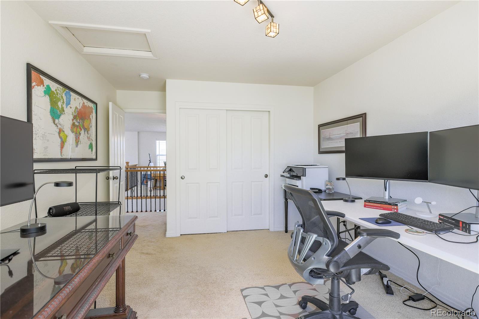 3754 Broadview Place Castle Rock, CO 80109 - Photo 34 of 43 a view of a workspace with furniture