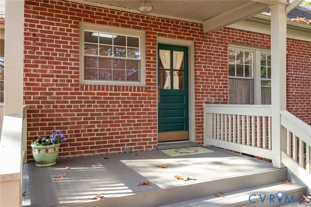 6800 Bethlehem Road Henrico, VA 23228 - Photo 18 of 25 Property entrance with brick siding and covered po