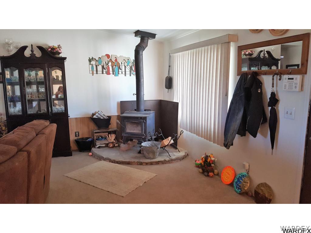 749 South Lochiel Road Golden Valley, AZ 86413 - Photo 9 of 32 Wood burning stove