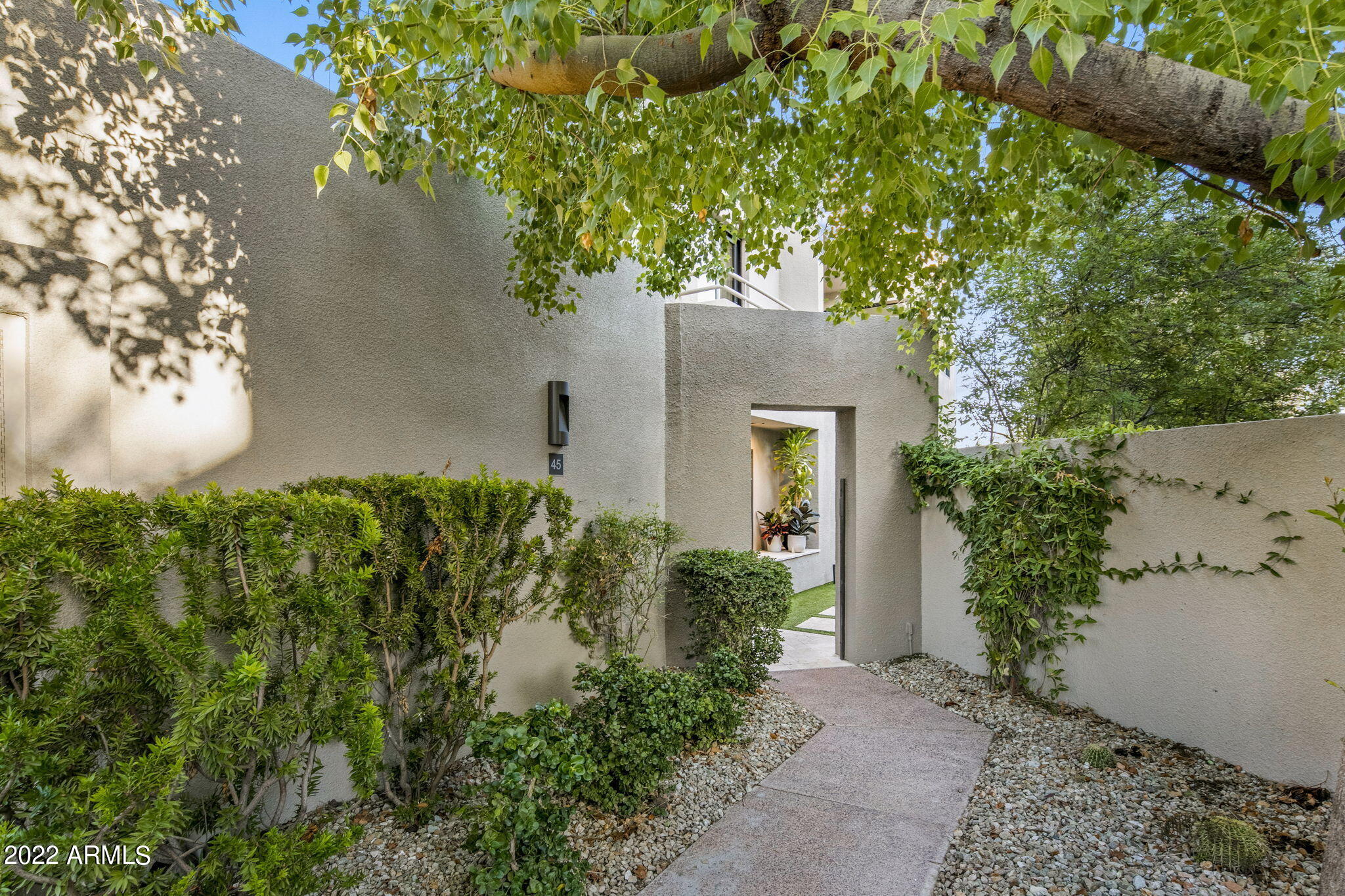 7760 East Gainey Ranch Road, Unit 45 Scottsdale, AZ 85258 - Photo 3 of 42 Front Entry Path