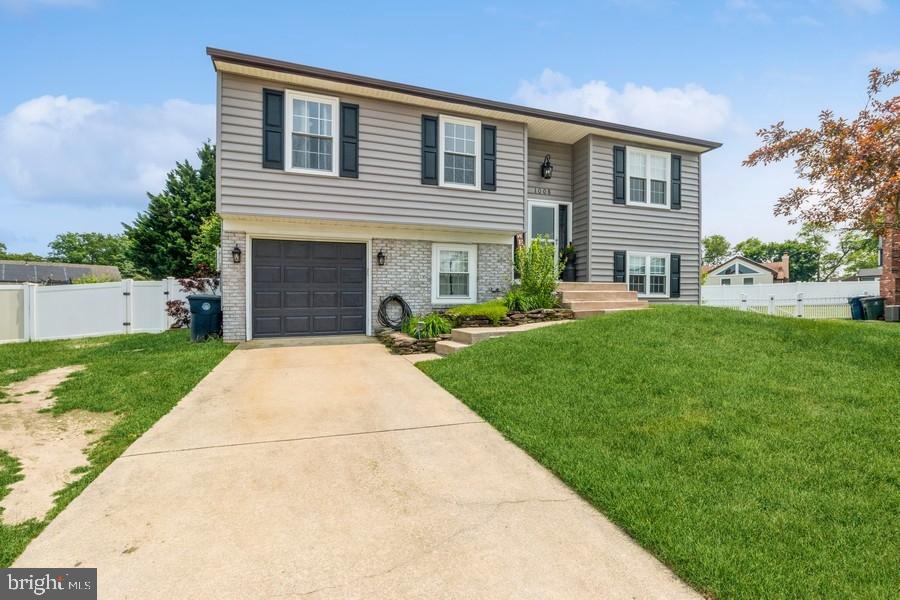 a front view of house with yard