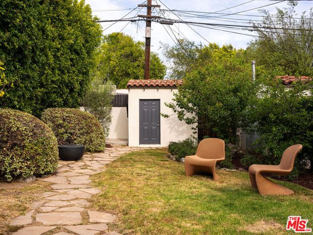 a house with a outdoor space
