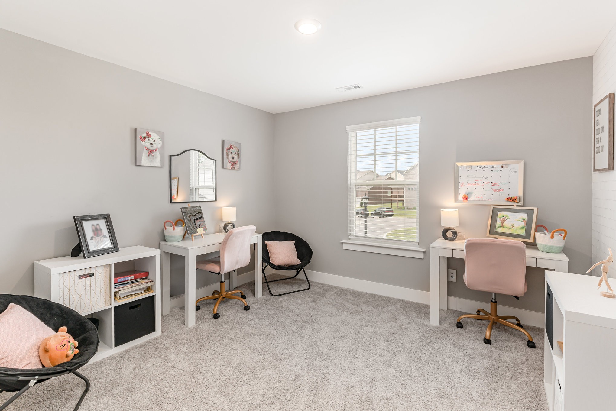 203 Caroline Way Mount Juliet, TN 37122 - Photo 22 of 37 a view of a workspace with furniture and a window