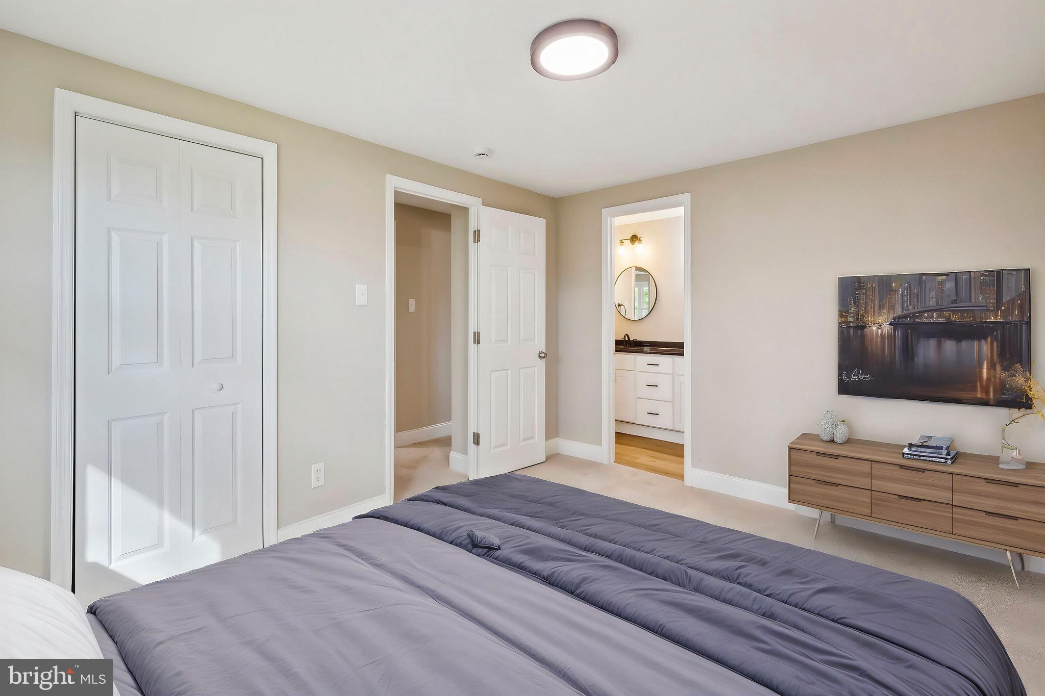 44 Pershing Lane Sicklerville, NJ 08081 - Photo 19 of 24 a bedroom with a bed and a view of bedroom