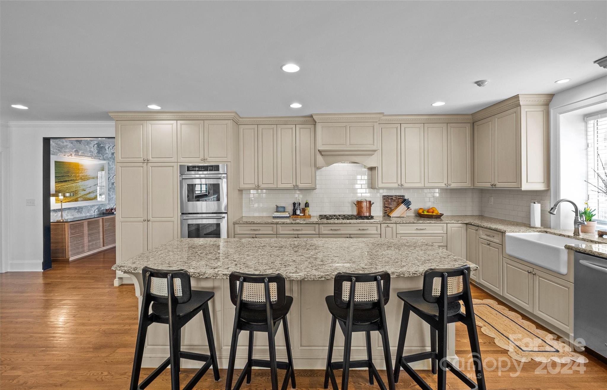 2326 Croydon Road Charlotte, NC 28207 - Photo 10 of 44 a large kitchen with granite countertop a counter top space appliances and cabinets