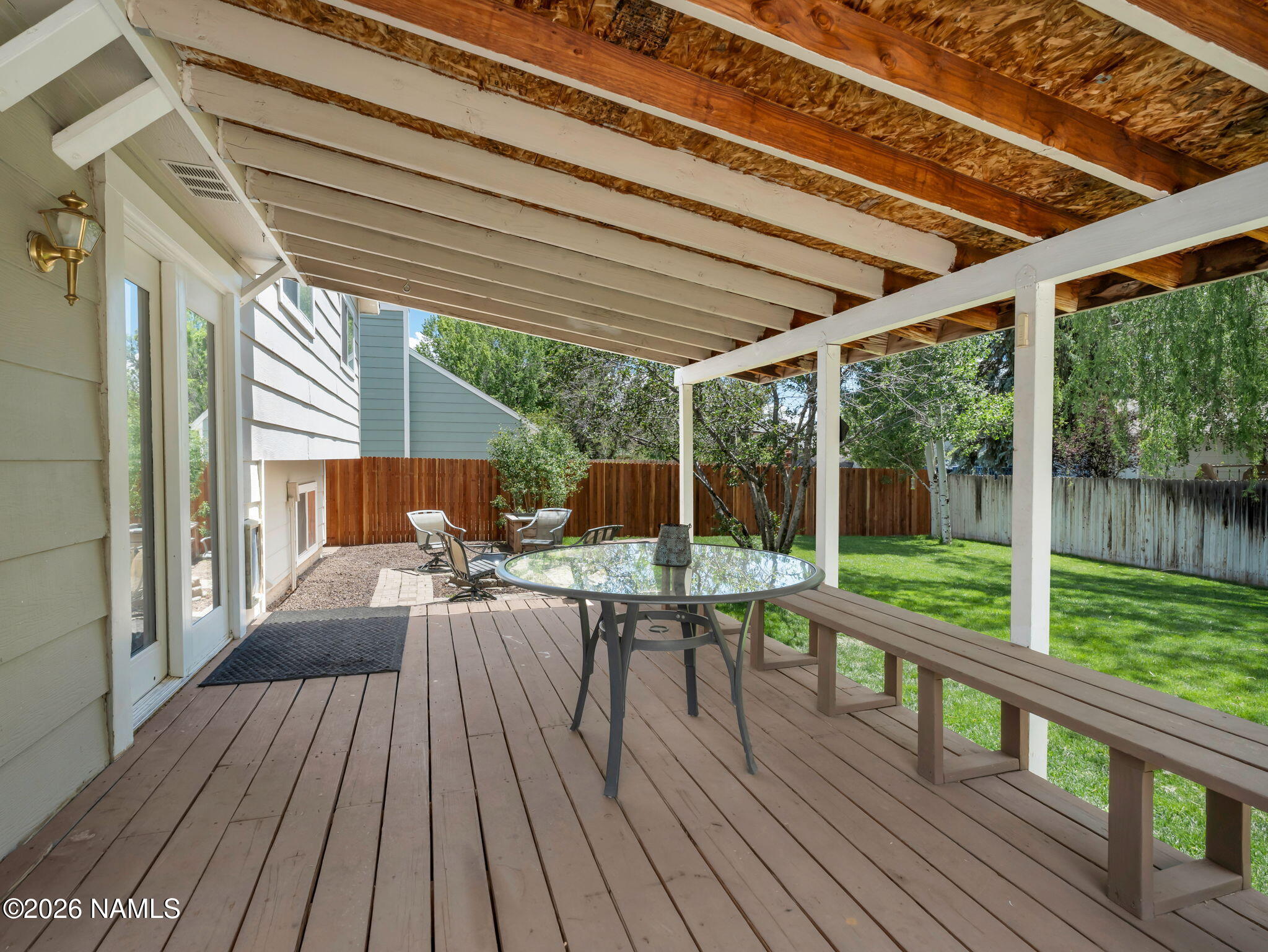 1727 North Deer Crossing Road Flagstaff, AZ 86004 - Photo 25 of 35 Back Deck