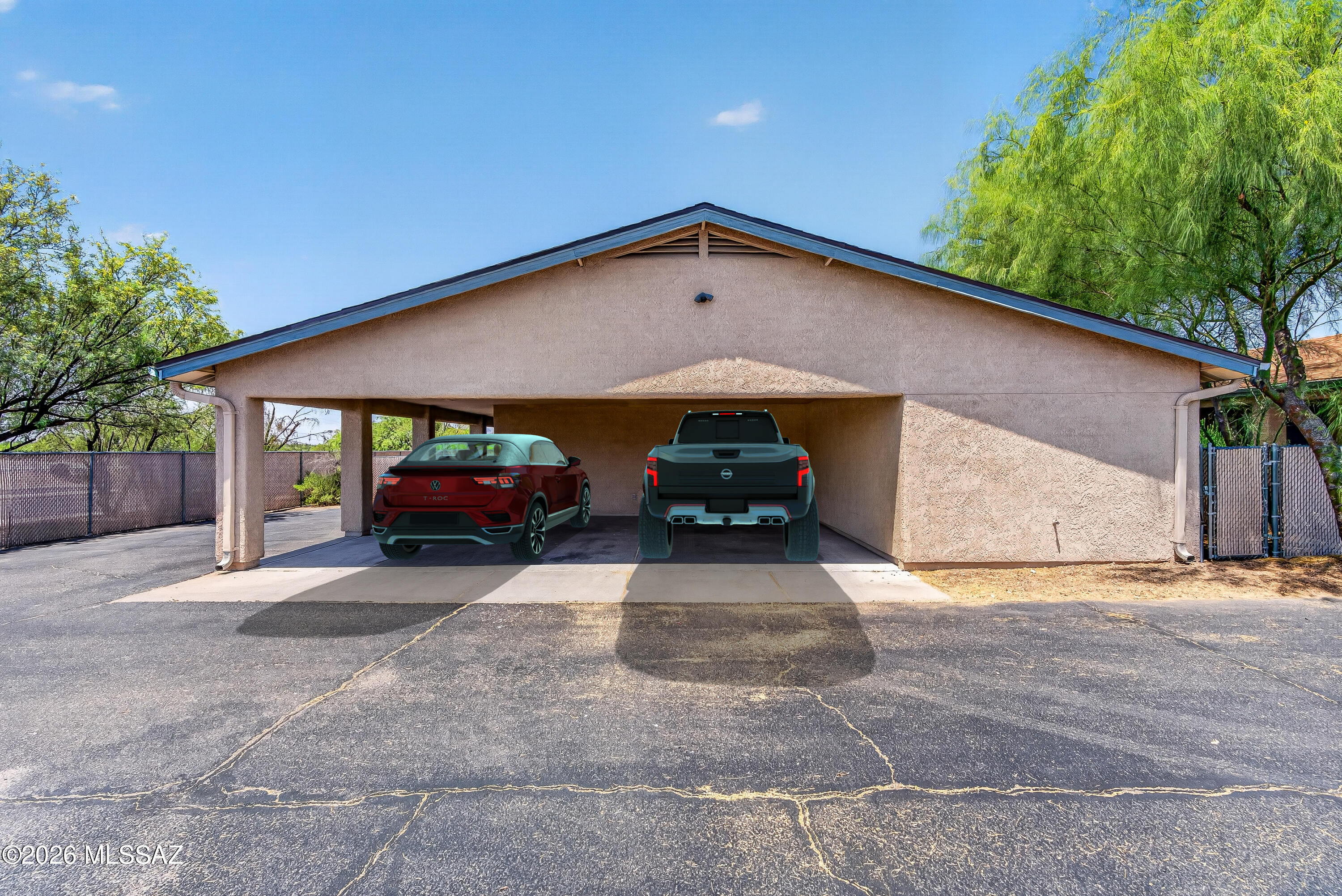 8935 East Golf Links Road Tucson, AZ 85730 - Photo 7 of 38 2 Car Carport Virtally staged