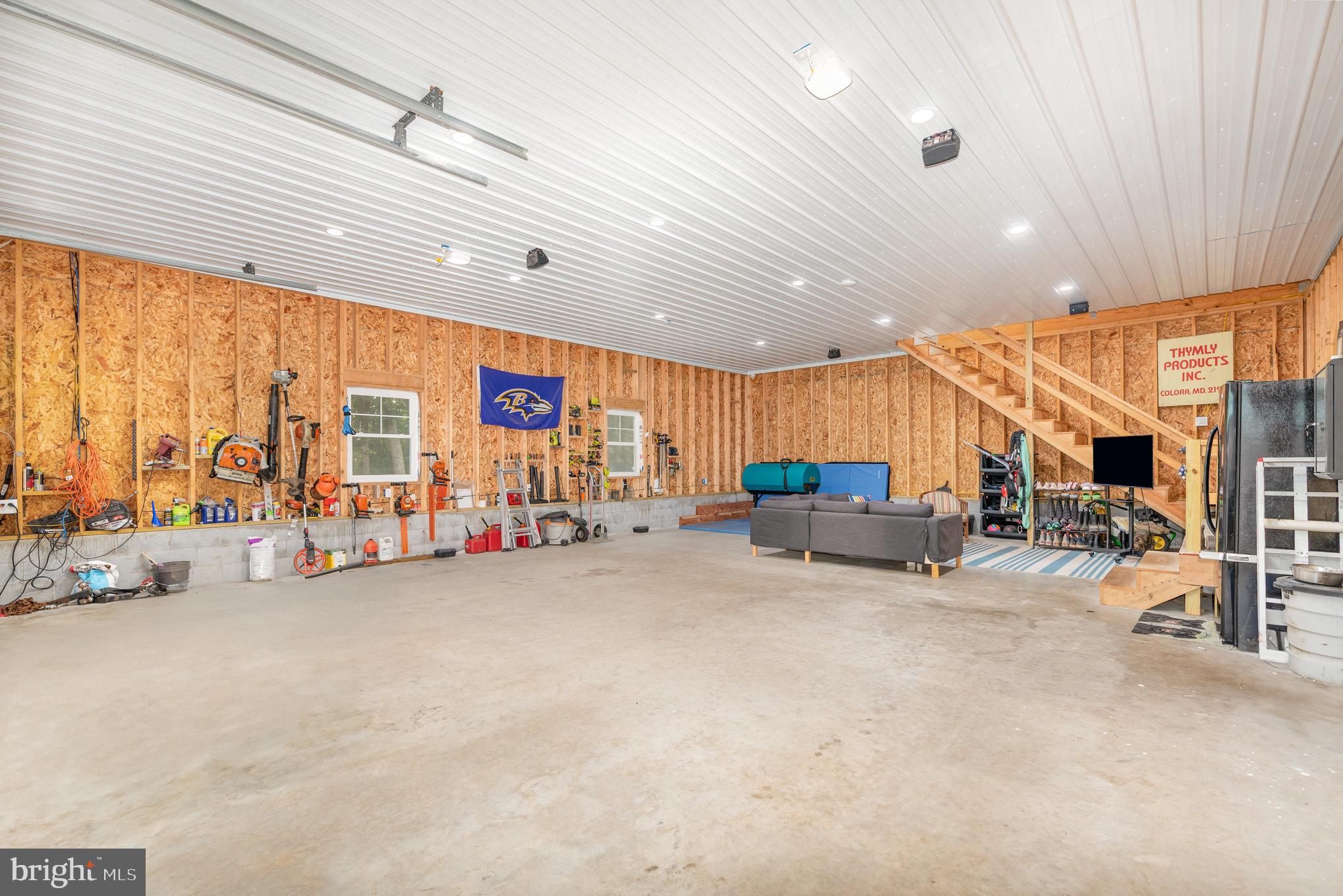 3041 Rocks Road Jarrettsville, MD 21084 - Photo 27 of 46 Expansive detached garage with storage above