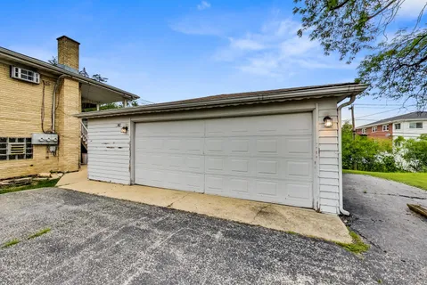 a backyard of a house