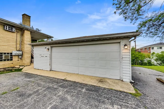 a backyard of a house