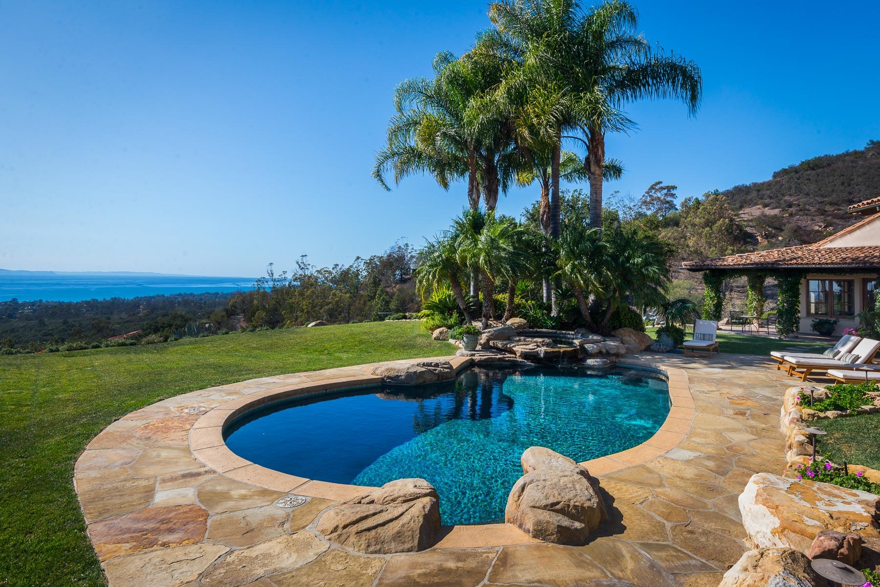 2220 Bella Vista Drive Montecito, CA 93108 - Photo 26 of 27 a view of a swimming pool and lounge chair