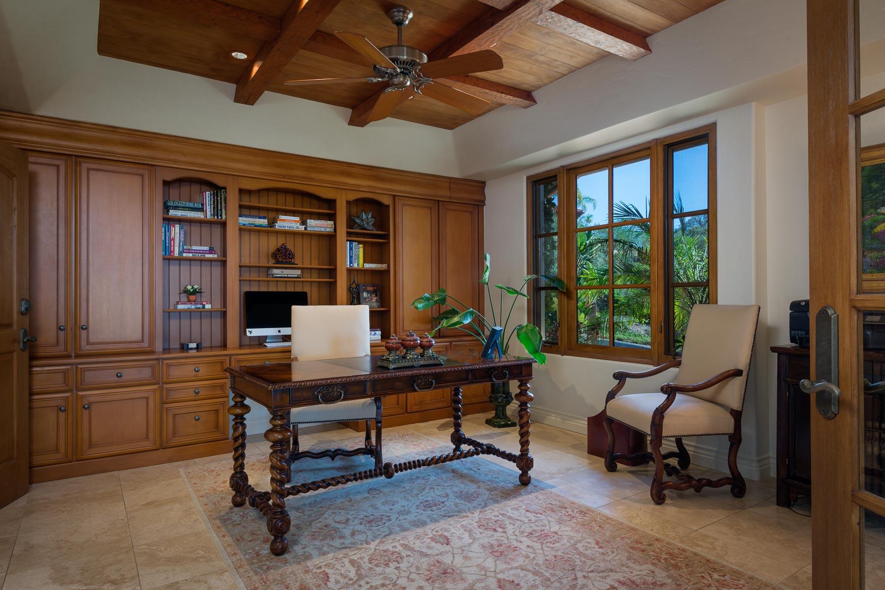 2220 Bella Vista Drive Montecito, CA 93108 - Photo 7 of 27 a view of a workspace with furniture and a window