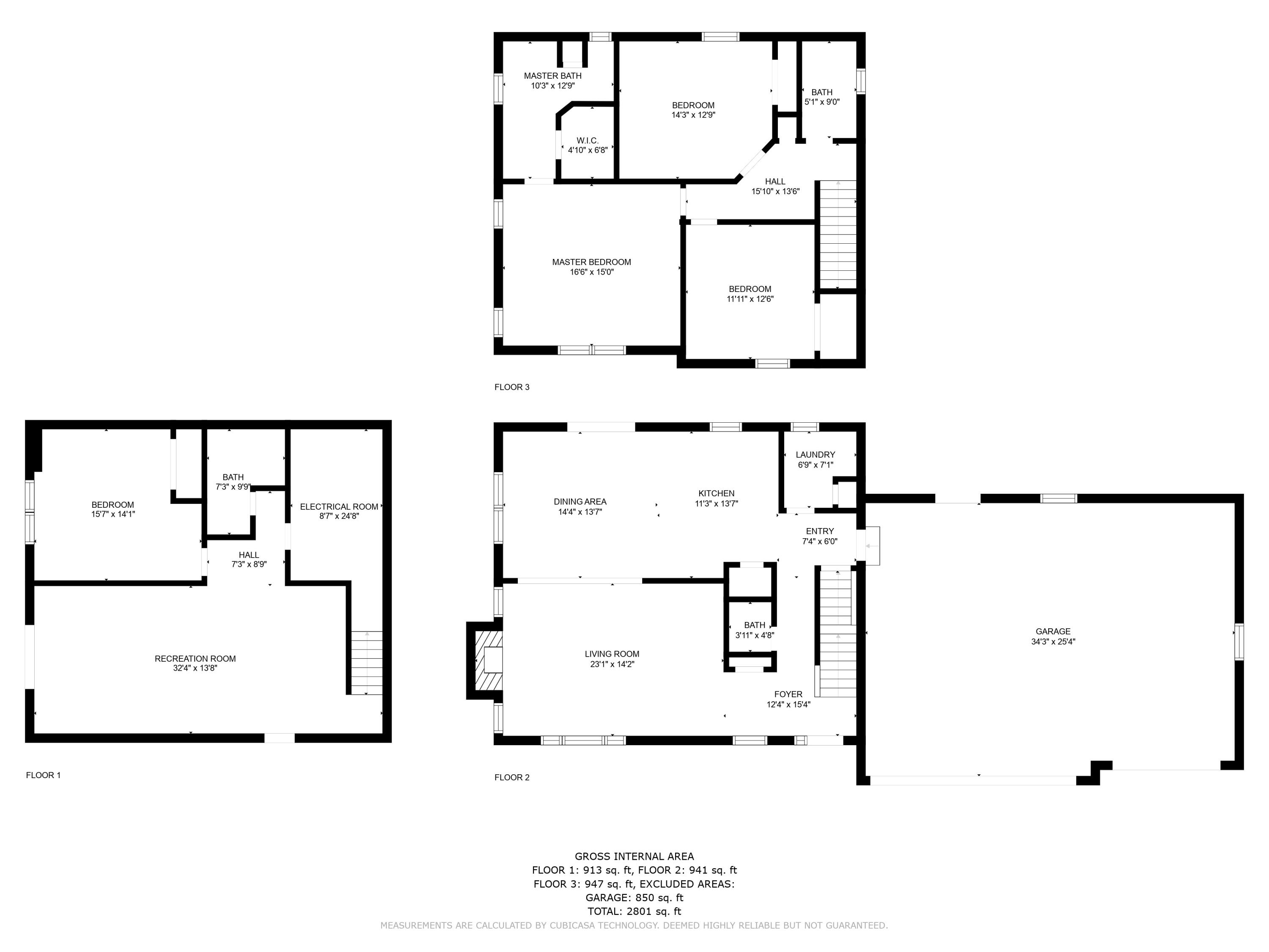 6624 Trato Road Bellevue, MI 49021 - Photo 30 of 33 all_floors_dimensions_6624_trato_rd___be