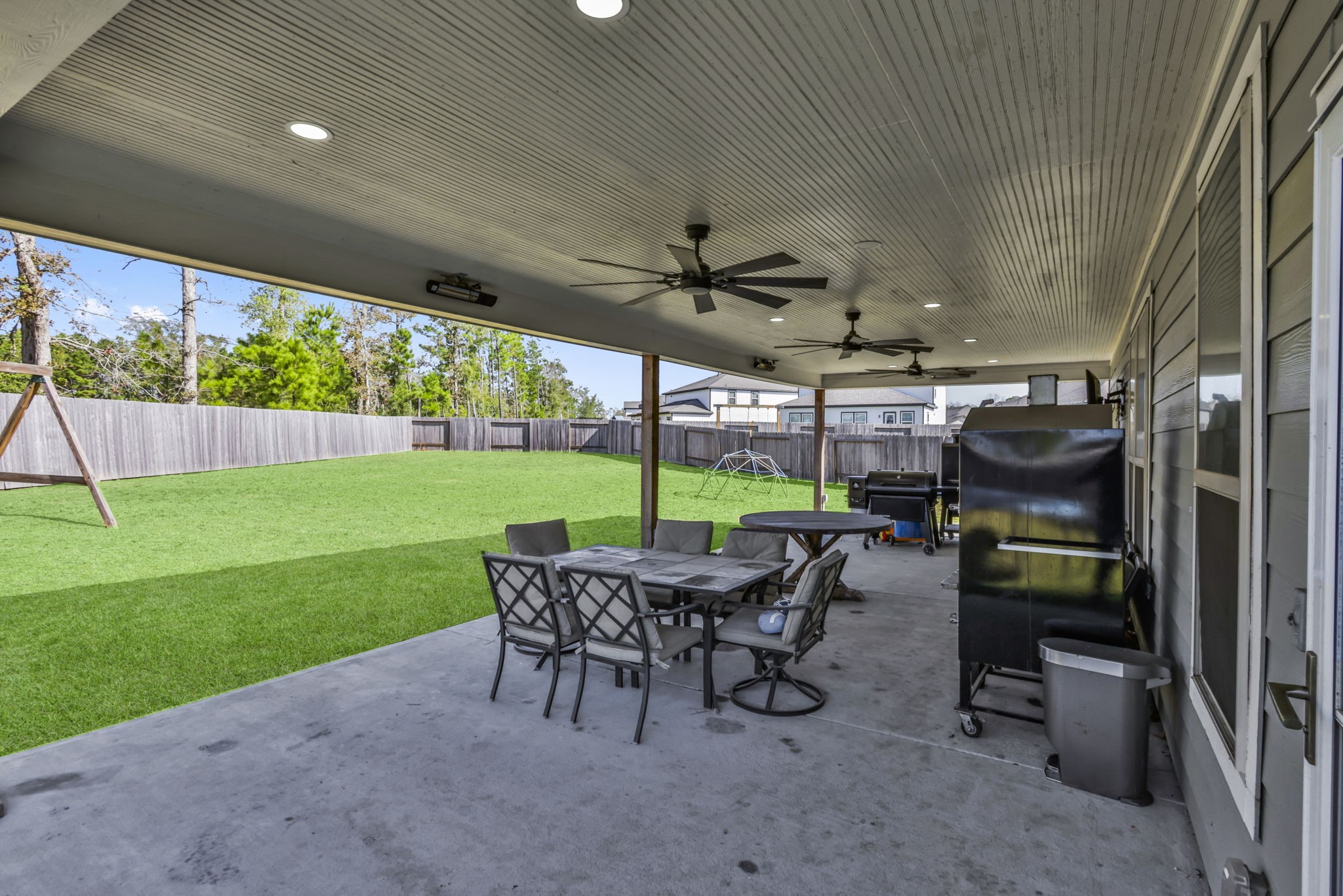 14499 Sunny Bend Way Conroe, TX 77303 - Photo 31 of 41 **Photo Disclaimer:**
Grass has been digitally enhanced and/or replaced in this photo for visual purposes only. Actual lawn condition may vary.