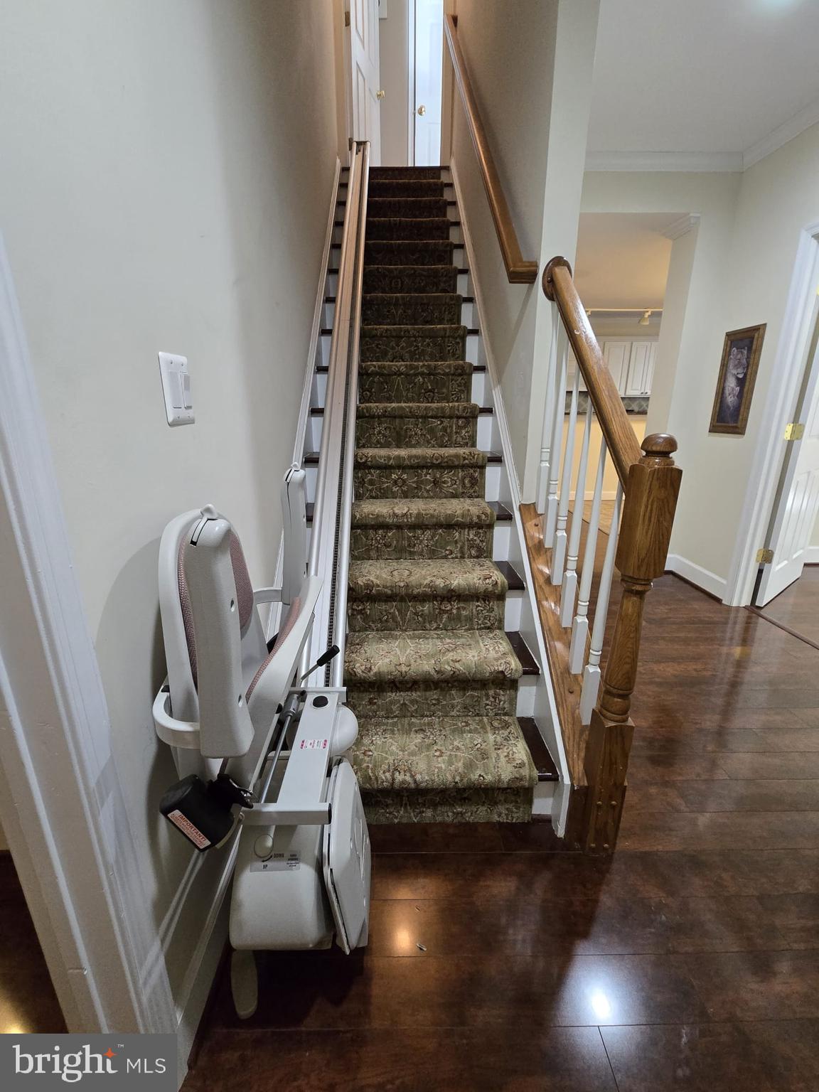 25170 Fortitude Terrace Chantilly, VA 20152 - Photo 32 of 50 a view of entryway with wooden floor