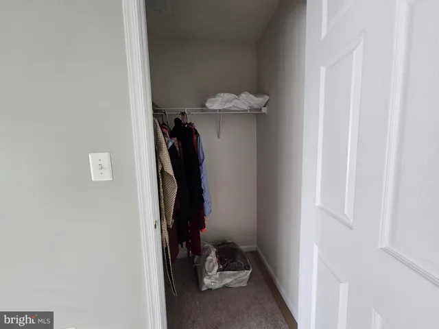 a view of walk in closet