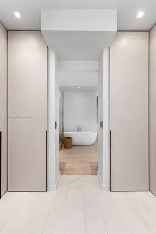 a outdoor space with patio area