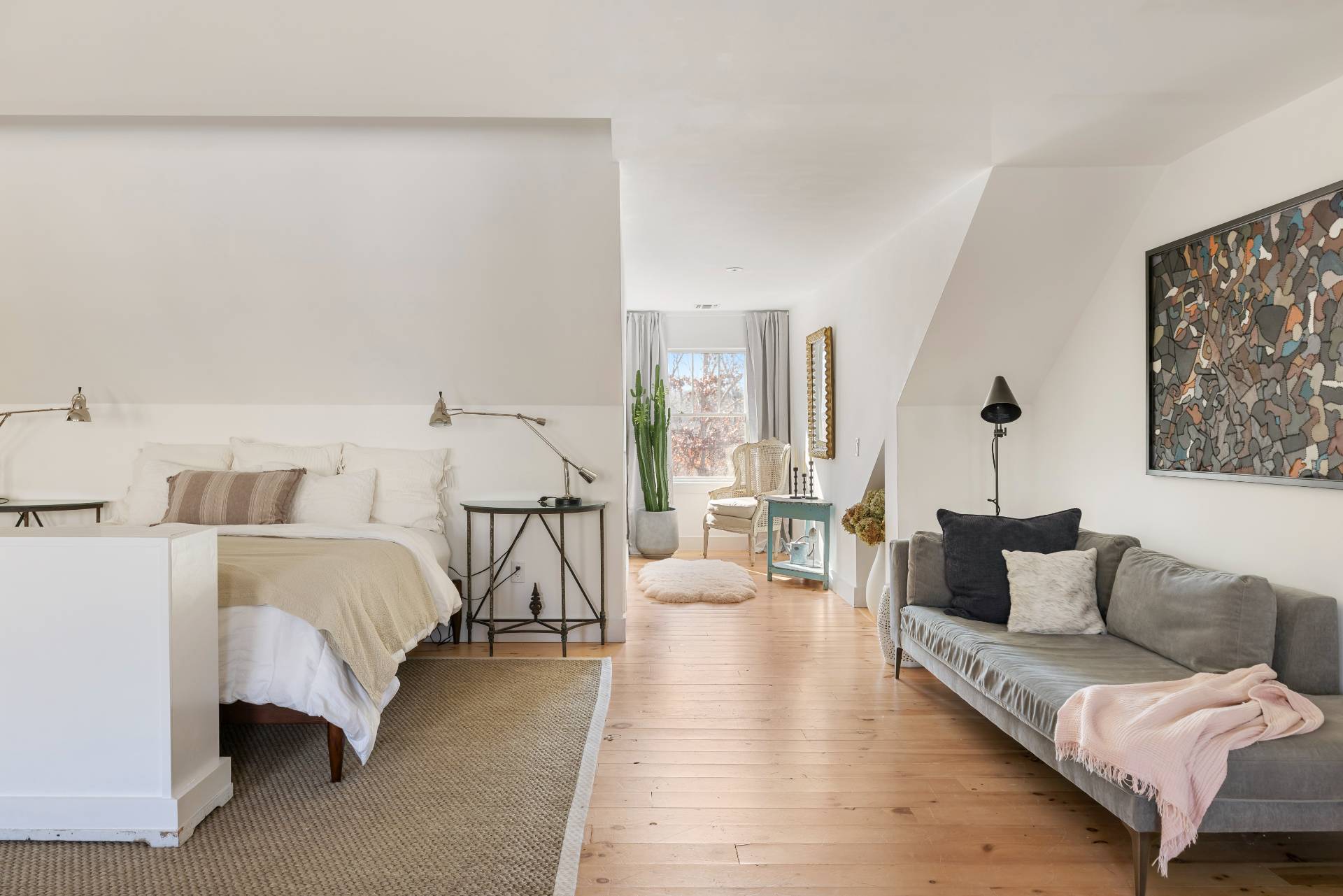 569 Toppings Path Sagaponack, NY 11962 - Photo 17 of 30 a living room with furniture and a large window