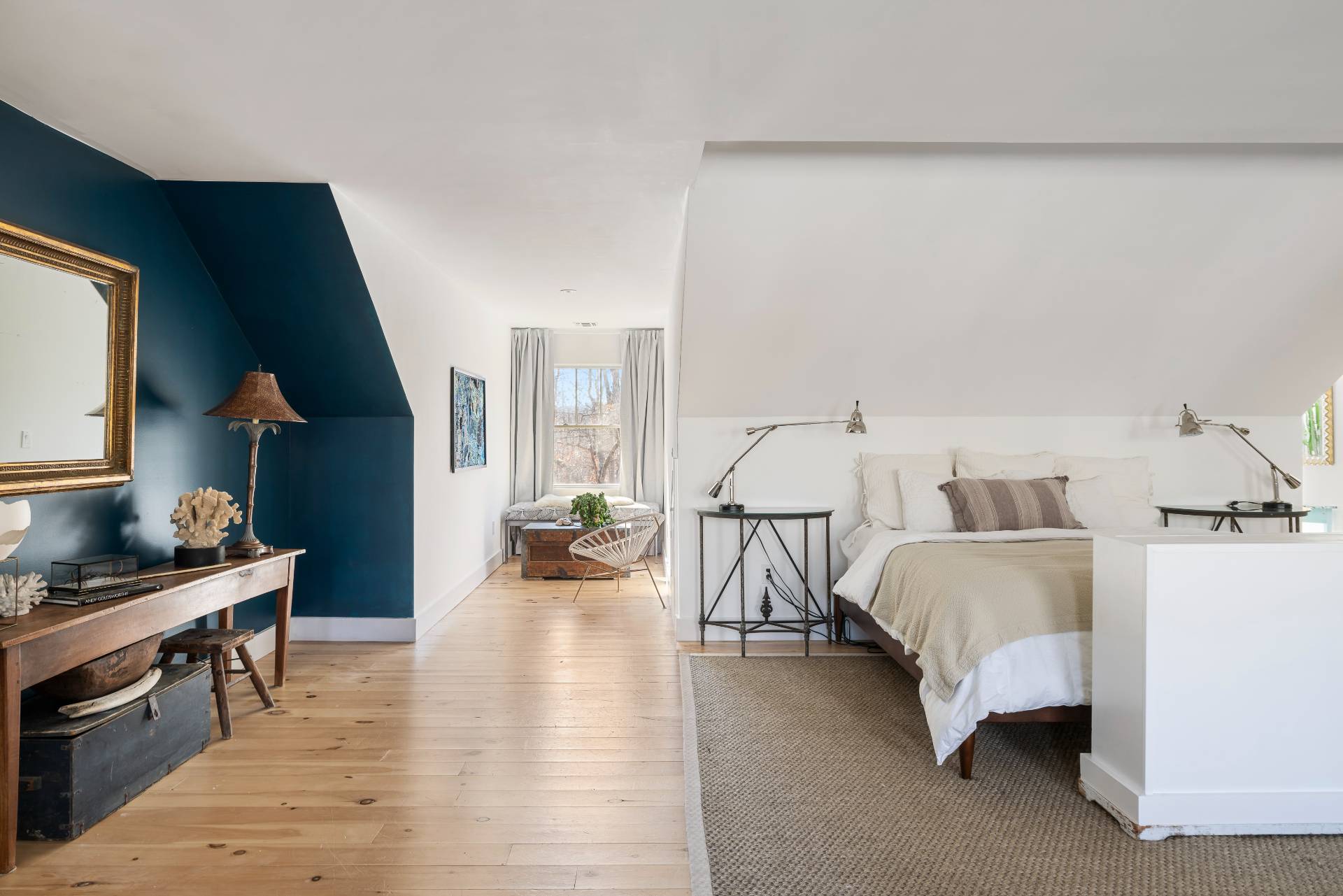 569 Toppings Path Sagaponack, NY 11962 - Photo 18 of 30 a living room with furniture and a wooden floor