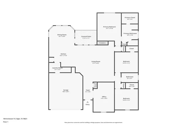 $325,000 | 100 Antietam Trail, Elgin, TX 78621