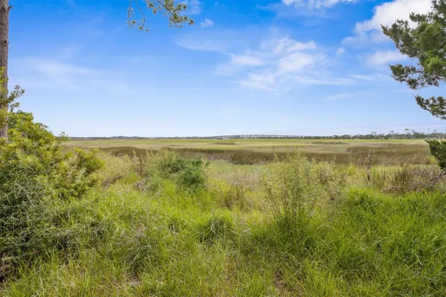 a view of an ocean and beach
