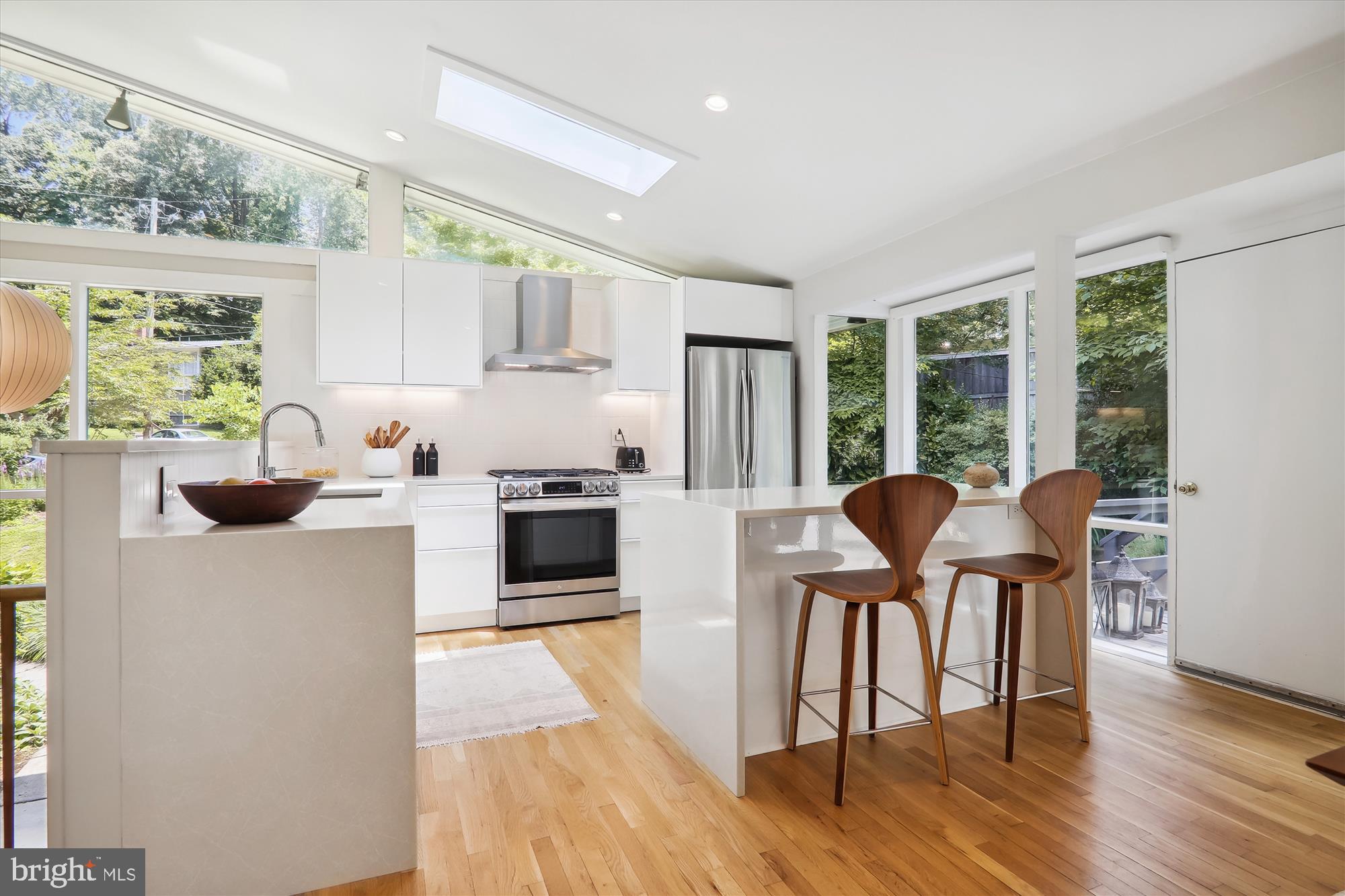 3945 Rickover Road Silver Spring, MD 20902 - Photo 10 of 43 Kitchen with skylight