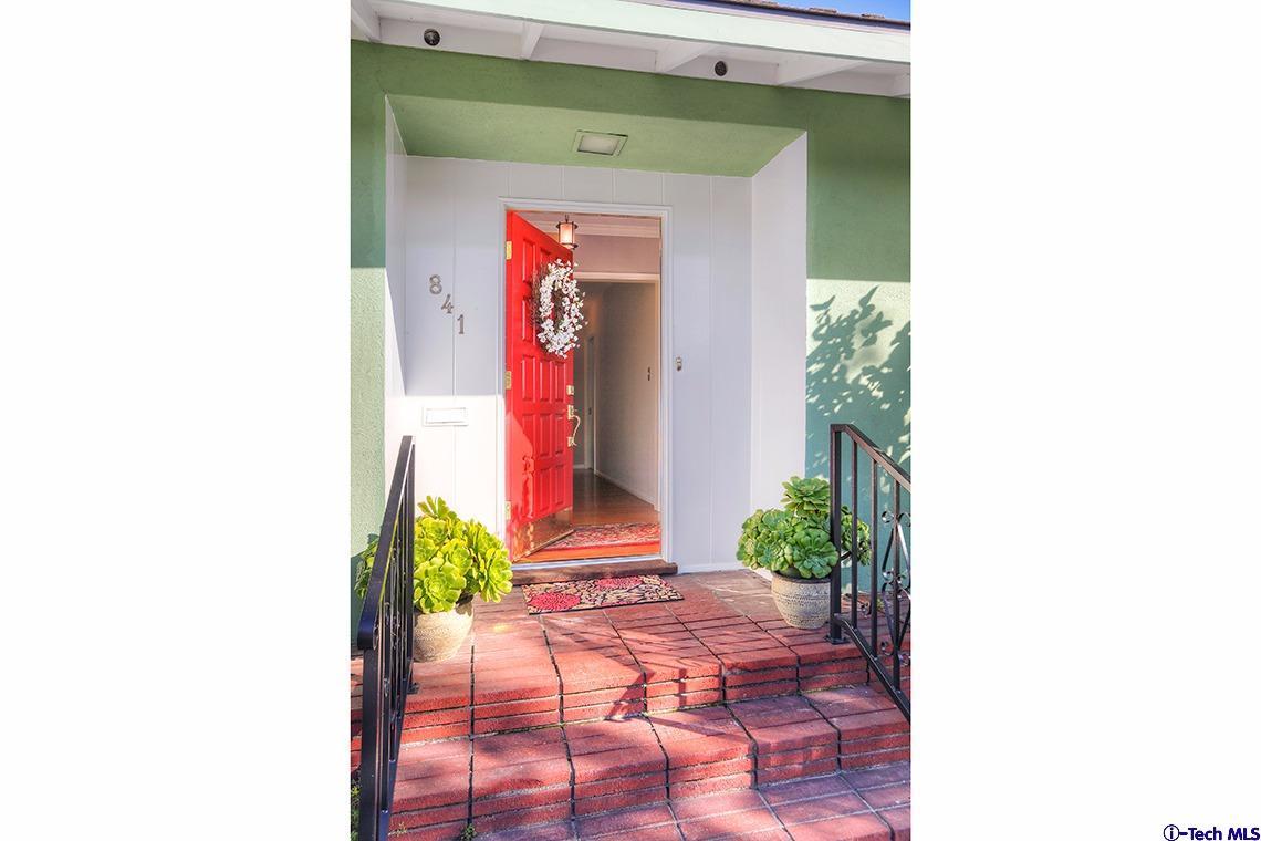 841 West Roses Road San Gabriel, CA 91775 - Photo 2 of 24 a entryway with a outdoor space