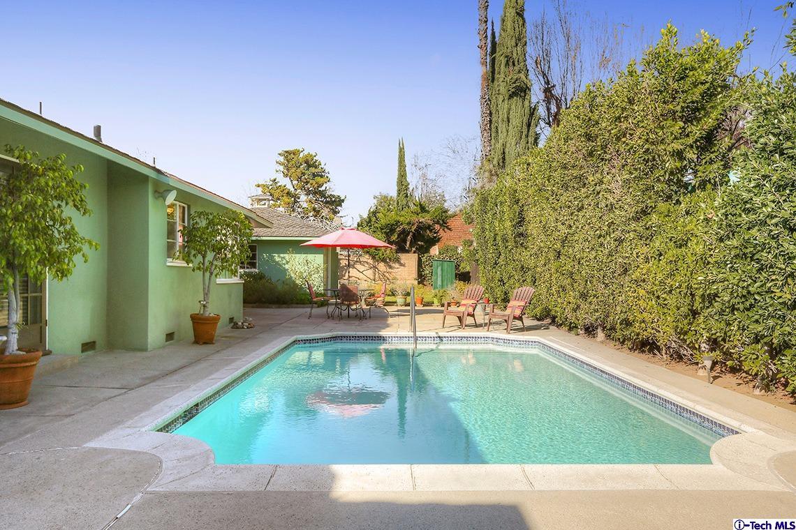 841 West Roses Road San Gabriel, CA 91775 - Photo 23 of 24 a view of a swimming pool with a patio