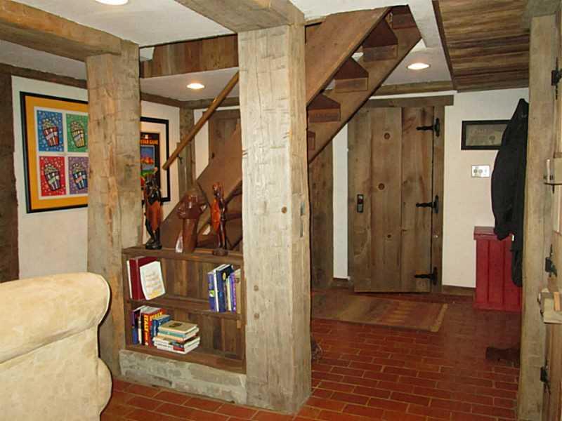 126 Ridge Road Pittsburgh, PA 15237 - Photo 20 of 24 Family Room. Storage is behind all of the barn type doors in this room
