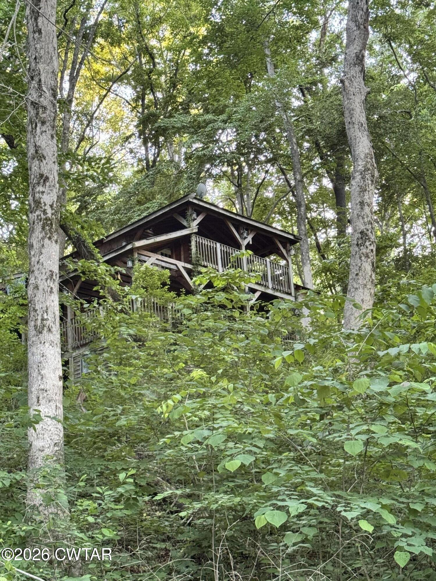 159 Brasher Drive Decaturville, TN 38329 - Photo 1 of 2 a small pool with lots of trees